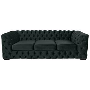 Guido Maria Kretschmer Home&Living 3-zitsbank Kalina met klassieke chesterfield-capitonnage