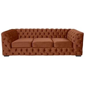 Guido Maria Kretschmer Home&Living 3-zitsbank Kalina met klassieke chesterfield-capitonnage