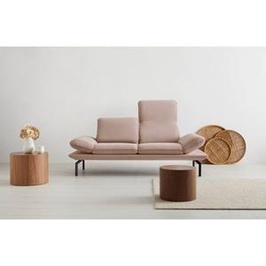 OTTO products 2-Sitzer "Bennid", Wahlweise mit Arm- und Rückenfunktion, alle Stoffe aus recyceltem Material, hohe Metallbeine