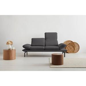 OTTO products 2-Sitzer "Bennid", Wahlweise mit Arm- und Rückenfunktion, alle Stoffe aus recyceltem Material, hohe Metallbeine