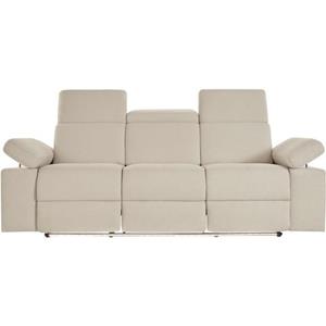 Places of Style 3-Sitzer "Kilado", mit 2x Relaxfunktion, verstellbarer Armlehne, Kopfteilverstellung und dimmbarer LED Beleuchtung, wahlweise Relaxfunktion elektrisch