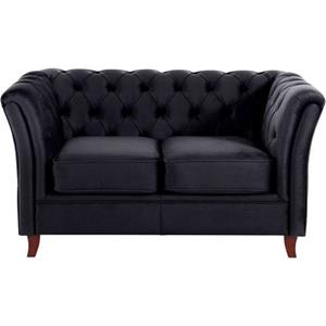 Home affaire Chesterfield-bank Reims met echte chesterfield-capitonnage, uitstekende verwerking