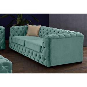 Guido Maria Kretschmer Home&Living 2-zitsbank Kalina met klassieke chesterfield-capitonnage