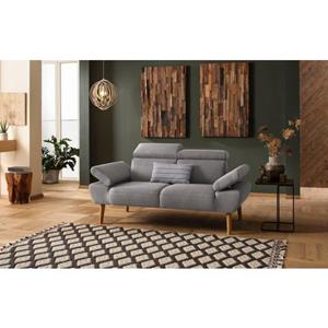 Premium collection by Home affaire 2-Sitzer "Trapino", Mit Kopf- und Armteilverstellung, in 2 Breiten
