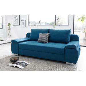 COLLECTION AB Schlafsofa, mit Boxspring-Aufbau, Bettfunktion und Bettkasten, inklusive Federkern, frei im Raum stellbar, mit Topper und praktischer Seitentasche für Utensilien