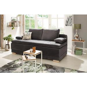 INOSIGN Slaapbank Berlijn By night met boxspringvering, incl. los kussen en bedkist