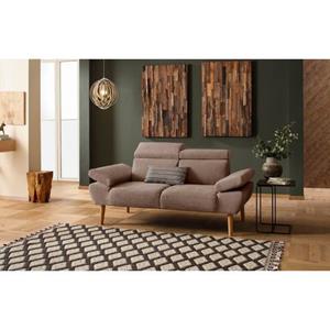 Premium collection by Home affaire 2-Sitzer "Trapino", Mit Kopf- und Armteilverstellung, in 2 Breiten