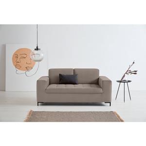 OTTO products 2-Sitzer "Grazzo", hochwertige Stoffe aus recyceltem Material, Steppung im Sitzbereich