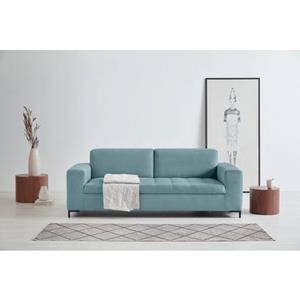 OTTO products 3-Sitzer "Grazzo", hochwertige Stoffe aus recyceltem Material, Steppung im Sitzbereich