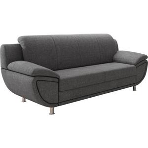 TRENDMANUFAKTUR 3-zitsbank naar keuze met comfortabele binnenvering, met extra brede armleuningen