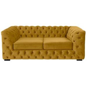 Guido Maria Kretschmer Home&Living 2-zitsbank Kalina met klassieke chesterfield-capitonnage