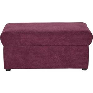 DOMO collection Hocker Topmatras met golfvering, op kunststof glijders