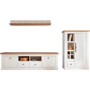 Home affaire Wandmeubel Westminster in romantische rustieke stijl, exclusief by otto (set, 3 stuks)