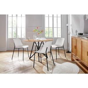 Andas Eettafel KRUM van massief hout