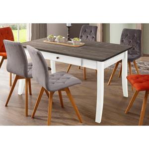 Home affaire Eettafel PALERMO met uittrekfunctie en 2 lades