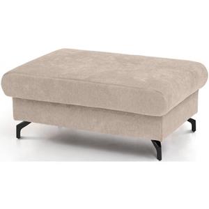 COTTA Hocker Komaris I elegante zwarte voet