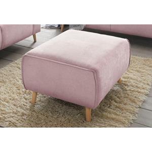 Andas Hocker Janek met opstaande naad in scandinavisch design