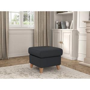 Sit&more Hocker met bergruimte Visby V met bergruimte, ook te bestellen in de bijzonder eenvoudig met water te reinigen soft clean bekleding