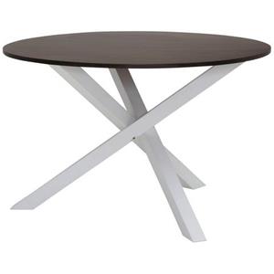 Home affaire Eettafel BRISTOL van massief mooi grenenhout, met uniek onderstel, diameter 120 cm