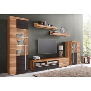 INOSIGN Wandmeubel Roger, breedte 270 cm modern mediawandmeubel zonder verlichting Aanbouwwand (set, 5-st) veel opbergruimte, vitrines met glazen deur (set, 5 stuks)