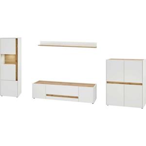 INOSIGN Wandmeubel GIRON (set, 4 stuks), breedte ca. 350 cm, moderne woonkamer-set in 2 kleuren