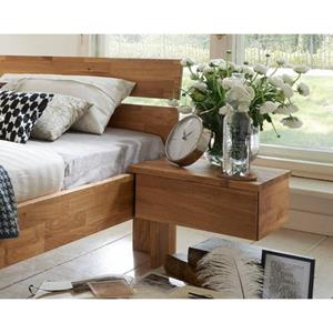 Premium collection by Home affaire Nachtkastje Tommy set van 2, van massief wildeikenhout, voor een mooie aanvulling op het bed (set)