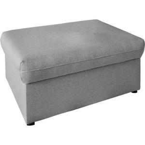 DOMO collection Hocker Topmatras met golfvering, op kunststof glijders