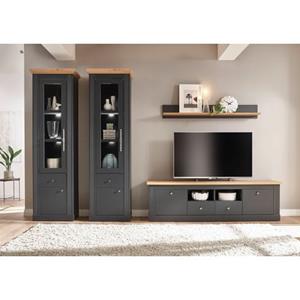 Home affaire Wandmeubel Westminster in romantische rustieke stijl, exclusief by otto (set, 4 stuks)