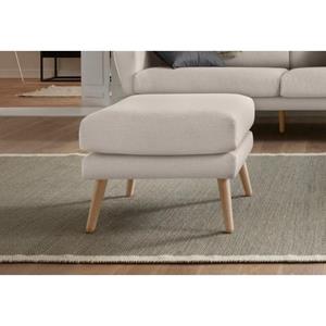 Andas Hocker Bille met eiken poten, design by morten georgsen