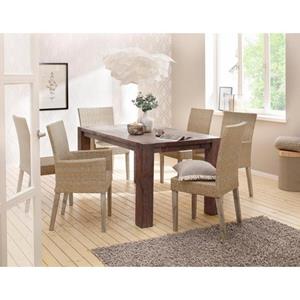 Home affaire Eettafel Mary van massief wildeiken, in verschillende tafelbreedten te bestellen