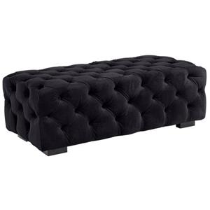 Guido Maria Kretschmer Home&Living Hocker Kalina met klassieke chesterfield-capitonnage