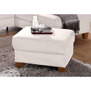 Home affaire Hocker Alta met binnenvering en contrastnaad, poten beuken eikenkleur