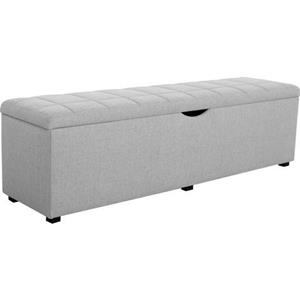Places of Style Hockerbank Checked met bergruimte, breedte 120 cm en 160 cm, als bedbank te gebruiken