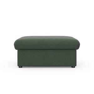 DOMO collection Hocker Topmatras met golfvering, op kunststof glijders