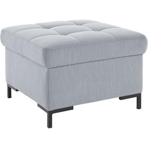 OTTO products Hocker Grazzo hoogwaardige stoffen van gerecycled materiaal, stiksels op de zitting, passend bij de grazzo-serie
