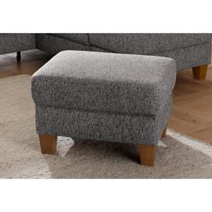 Home affaire Hocker Alta met binnenvering en contrastnaad, poten beuken eikenkleur