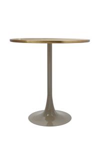 Kayoom Bijzettafel Art Deco 925 Elfenbein / Taupe