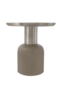 Kayoom Beistelltisch Art Deco 825 Taupe / Silber