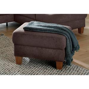 Home affaire Hocker Alta met binnenvering en contrastnaad, poten beuken eikenkleur
