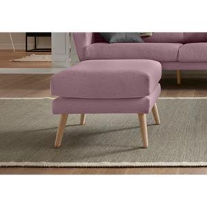 Andas Hocker Bille met eiken poten, design by morten georgsen