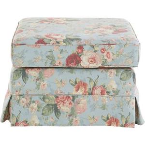 Timbers Hocker Shadmoor Hoezen-look, in uni of met bloemenprint, passend bij de Shadmoor-serie
