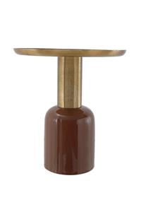Kayoom Beistelltisch Art Deco 725 Nougat / Gold