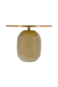 Kayoom Beistelltisch Art Deco 525 Hellkhaki / Gold