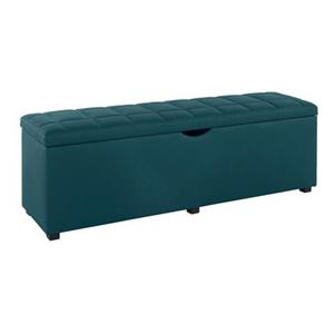 Places of Style Hockerbank Checked met bergruimte, breedte 120 cm en 160 cm, ook geschikt als garderobebank of slaapbank