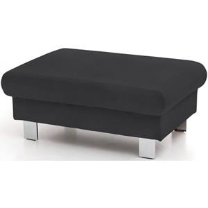 COTTA Hocker Komaris moderne chroomkleurige voet