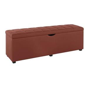 Places of Style Hockerbank Checked met bergruimte, breedte 120 cm en 160 cm, ook geschikt als garderobebank of slaapbank
