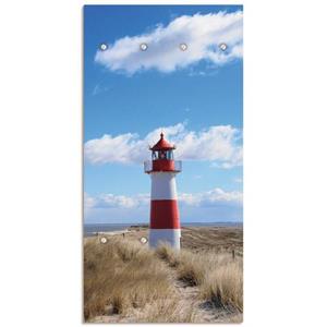 Artland Kapstok Vuurtoren Sylt ruimtebesparende kapstok van hout met 6 haken, geschikt voor kleine, smalle hal, halkapstok