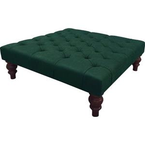 Home affaire Hocker Duc hoogwaardige capitonnage achter, fluwelige en changerende look