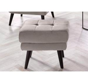 Andas Hocker Hemmink met knoopstiksels