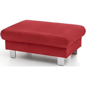 COTTA Hocker Komaris moderne chroomkleurige voet